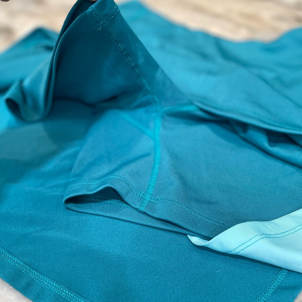 Vibrant Blue A-Line Mini Skort for Active Wear - Picture 3 of 6